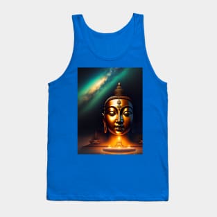 Abstract artwork of lord buddha Tank Top